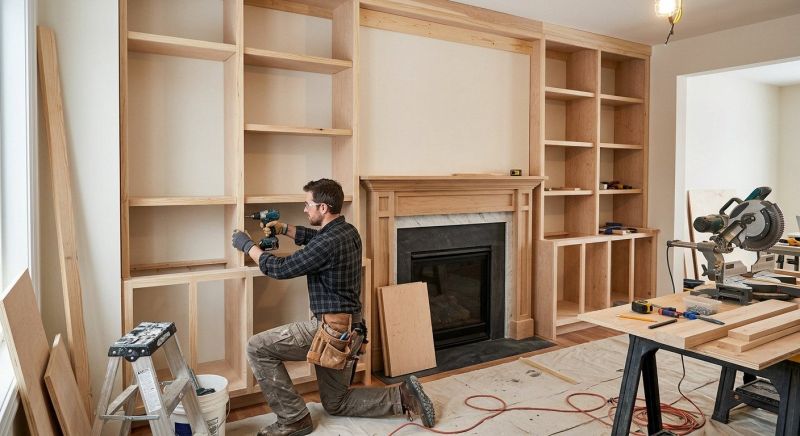 Built In Shelving Service in Annapolis, MD