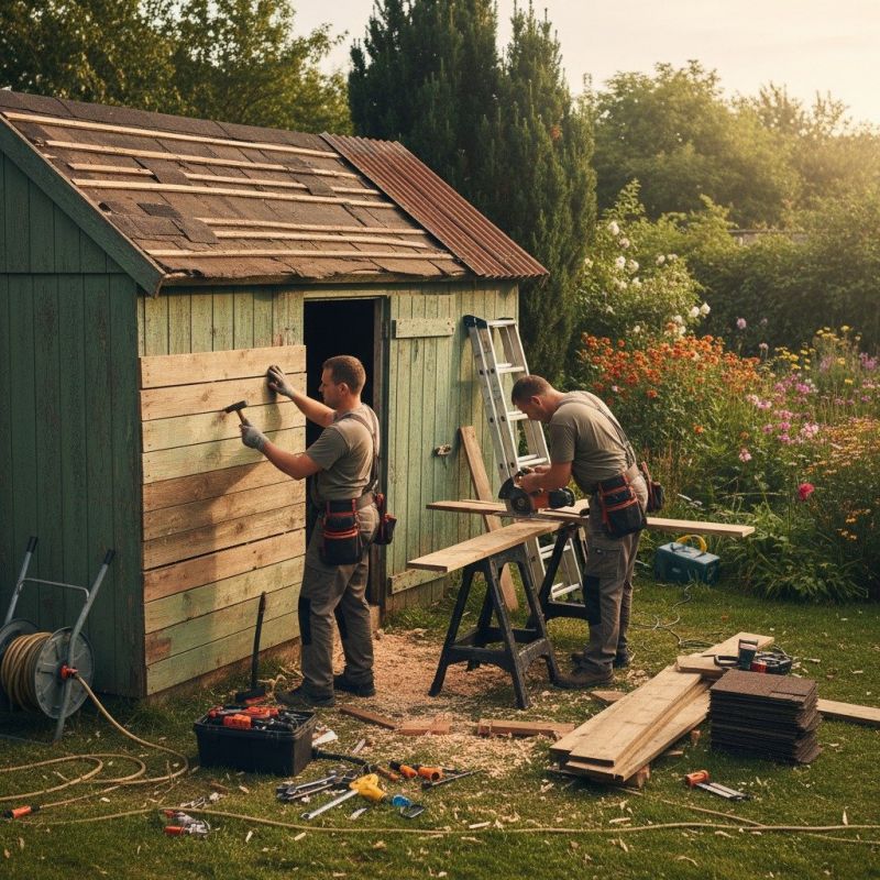 Storage Shed Repair in Alpharetta, GA