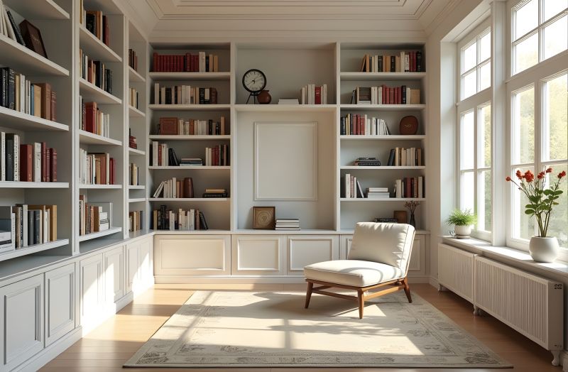 Built In Bookshelves Installation in Greensboro, NC