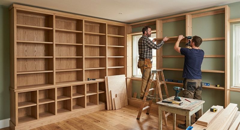 Built In Storage Installation in Raleigh, NC