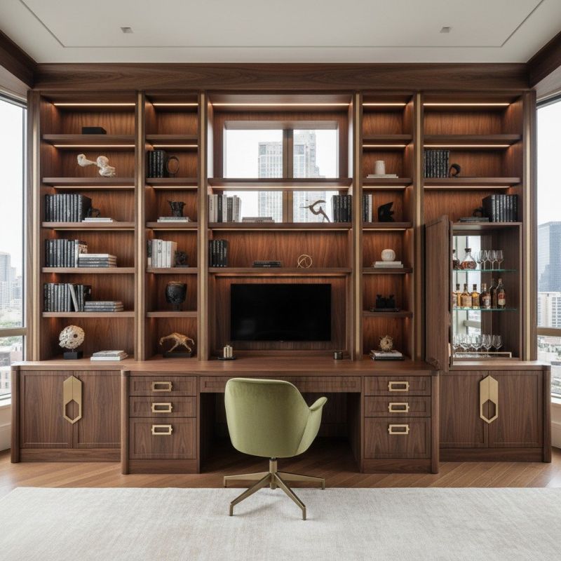 Custom Bookshelves Service in Winston Salem, NC