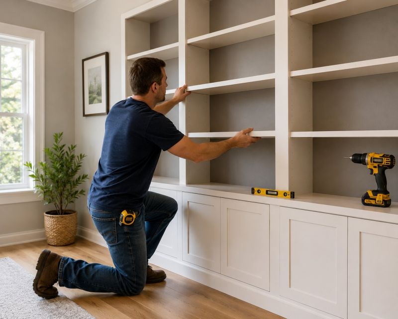 Custom Shelving Installation in Winston Salem, NC