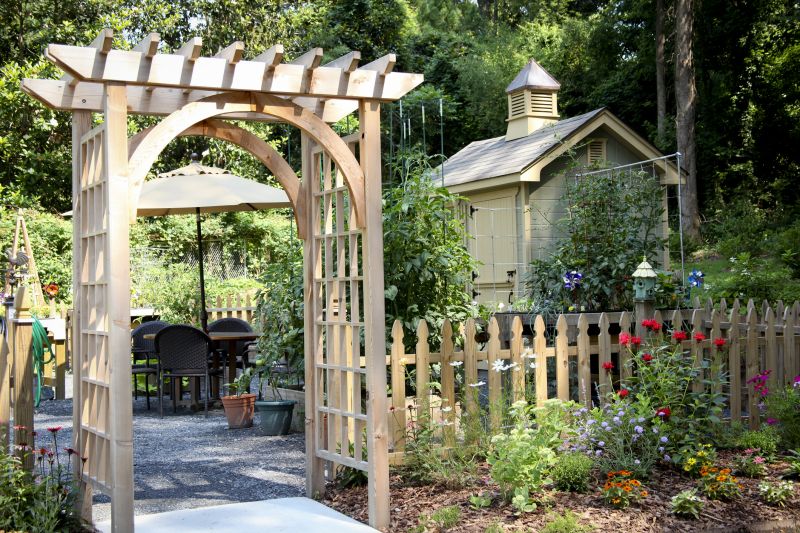 Garden Arbor Installation in Conroe, TX