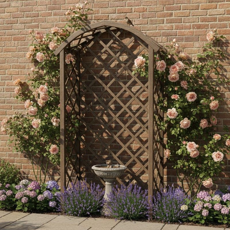 Garden Trellis Installation in Conroe, TX