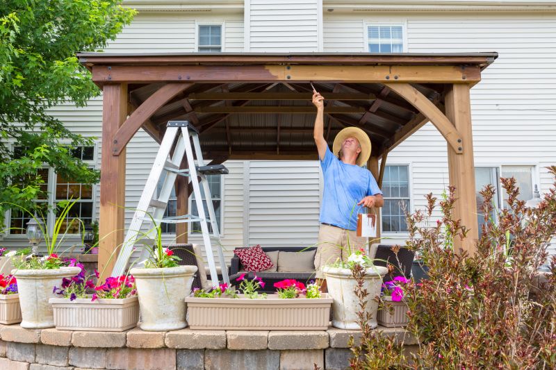 Hot Tub Pergola Installation in Wilmington, NC