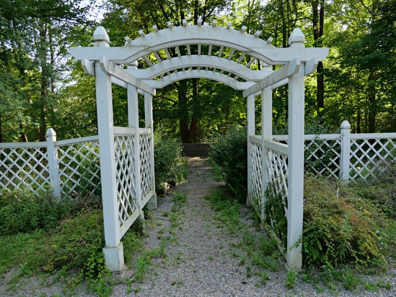 Lattice Arbor Installation in Wilmington, NC