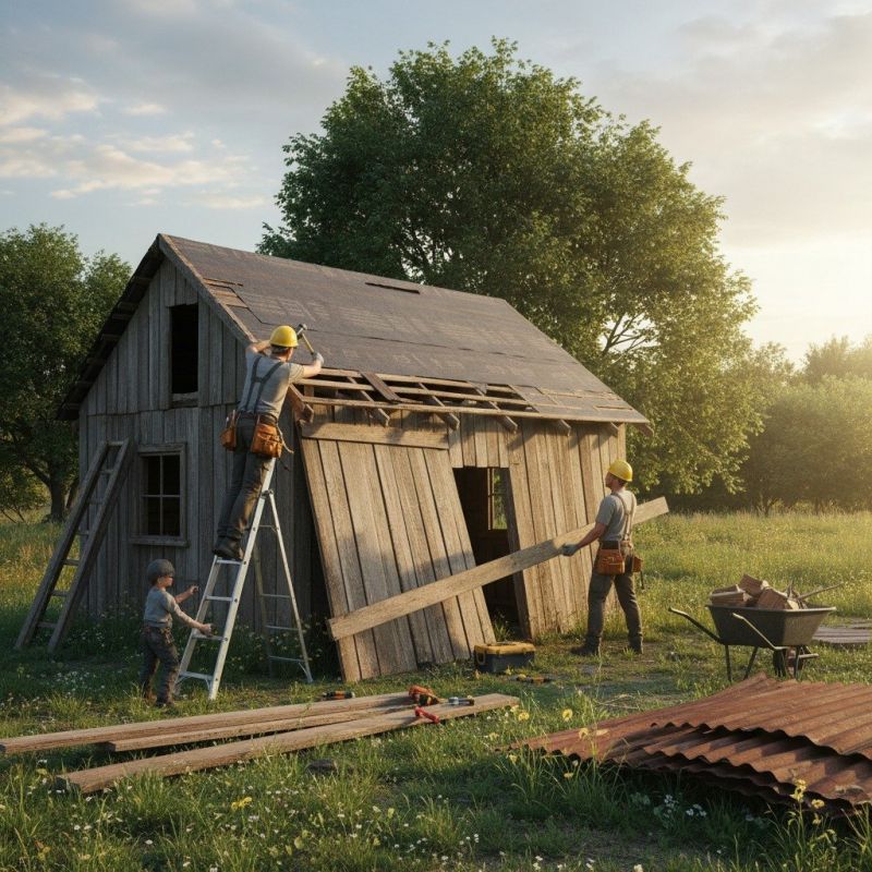Shed Roof Repair in Olathe, KS
