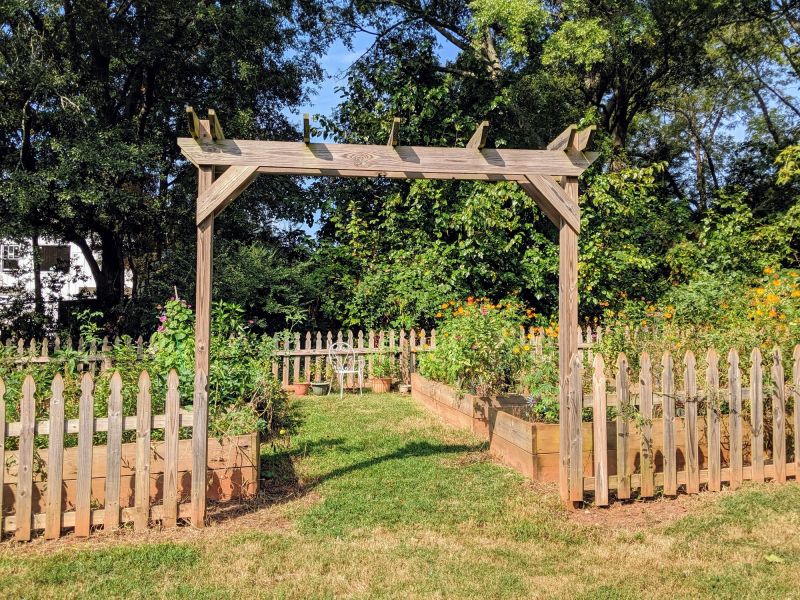 Trellis Fence Construction in Wilmington, NC