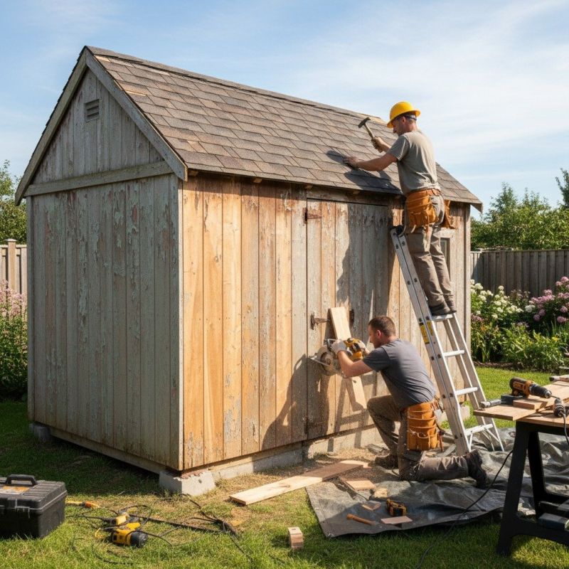 Wooden Carport Repair in Kansas City, KS